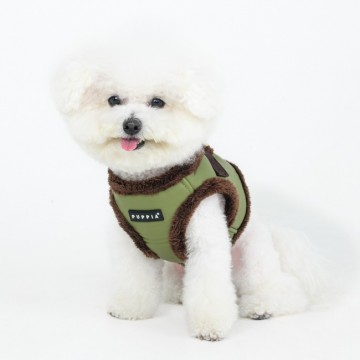 Puppia harness  hondentuigje wynter model b olive 7