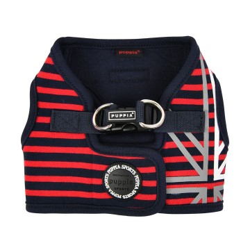 Puppia harness  hondentuigjel model b briton red 1