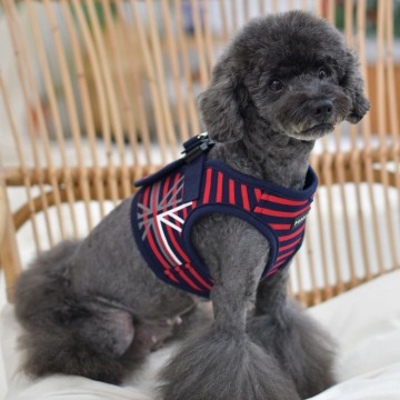 Puppia harness  hondentuigjel model b briton red 4