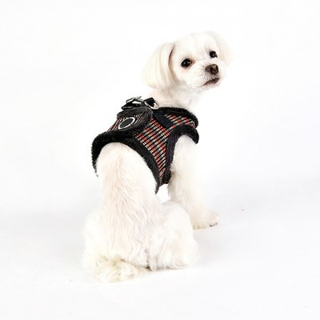 Puppia Harness Elliot Model B Grey