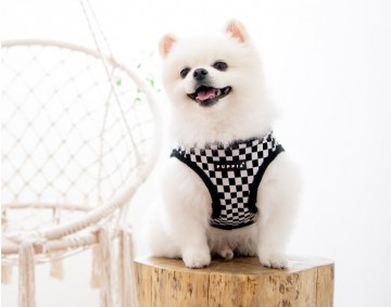 Puppia harness hondentuigje model b racer black 3