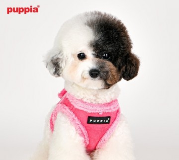 Puppia harness hondentuigje terry model b pink 5