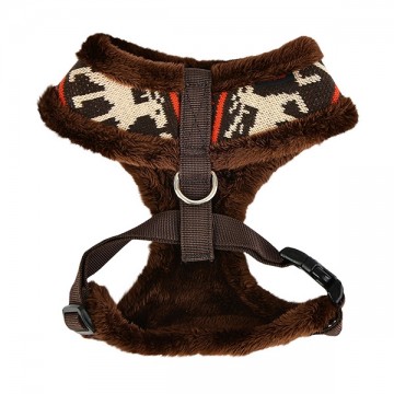 Puppia Harness Prancer Model A Brown