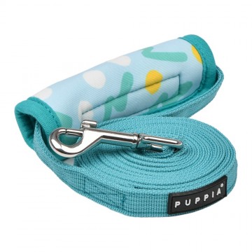 Puppia hondenriem fete aqua