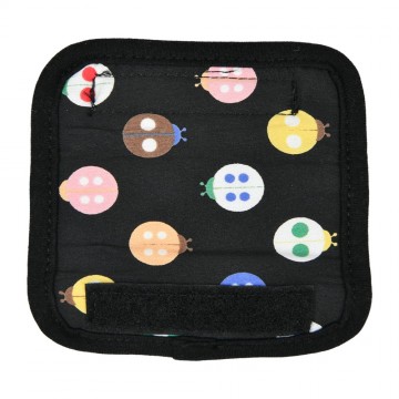 Puppia hondenriem lady beetle black 2