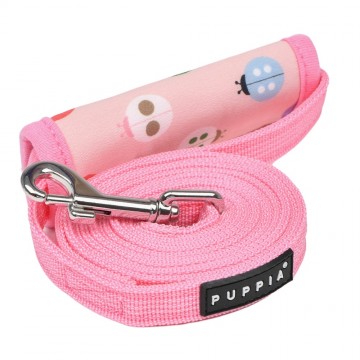 Puppia hondenriem lady beetle pink 1