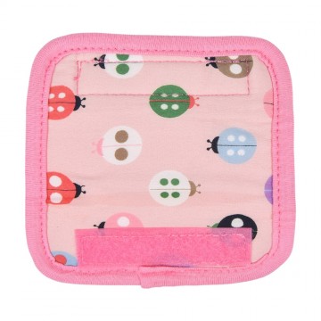 Puppia hondenriem lady beetle pink 3