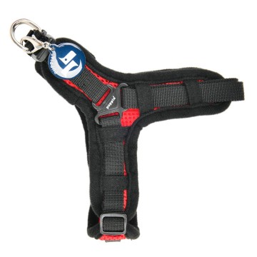 Puppia hondentuig  harness model x soft red 1