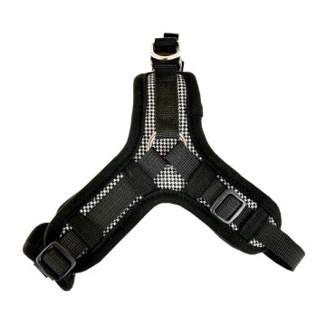 Puppia hondentuig  harness r model x puppytooth black 2