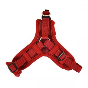 Puppia hondentuig  harness r model x puppytooth wine 2