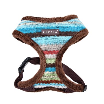 Puppia Harness / Honden tuigje Crayon Brown Model A