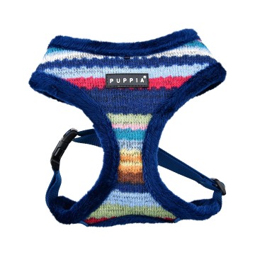 Puppia Harness / Honden tuigje Crayon Navy Model A