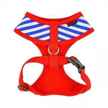 Puppia hondentuig sport voetbal model a royal blue 2