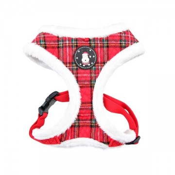 Puppia hondentuigje blitzen model A checkered red 1
