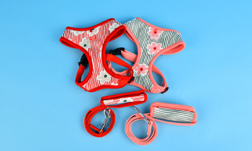 Puppia hondentuigje verna model a red en pink 11