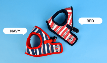 Puppia hondentuigje zorion model b red en navy 11