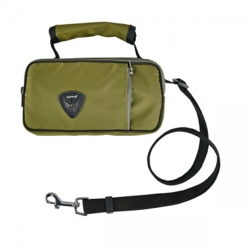 Puppia lead bag ashton khaki
