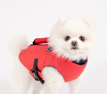 Puppia life jacket irwin red 2