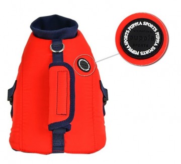 Puppia life jacket irwin red 3