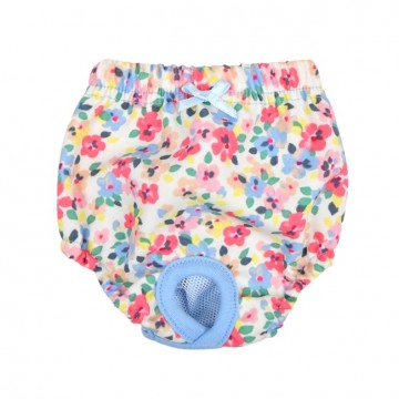 Puppia loopsheid broekje spring blossom sanitary sky blue 1