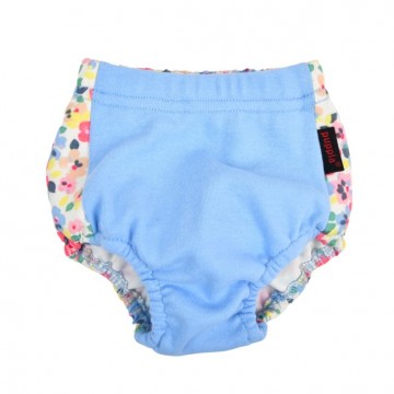Puppia loopsheid broekje spring blossom sanitary sky blue 2