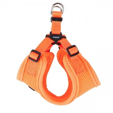 Puppia Neon Soft Harness / Honden tuigje Model C Orange