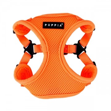 Puppia Neon Soft Harness / Honden tuigje Model C Orange