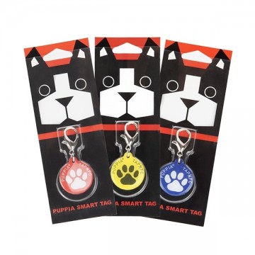 Puppia smart tag red yellow blue 1