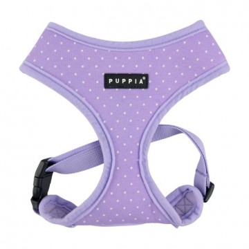 Puppia soft harness  honden tuigje model a dotty violet 1aa