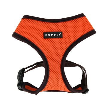 Puppia soft harness  honden tuigje model a nieuw orange 1