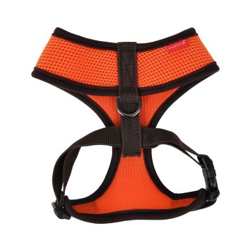 Puppia soft harness  honden tuigje model a nieuw orange 2