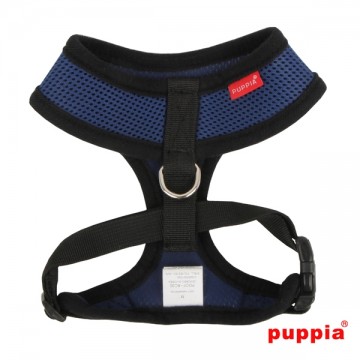 Puppia Soft Harness / Hondentuigje Model A Royal Blue