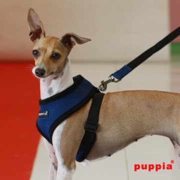 Puppia Soft Harness / Hondentuigje Model A Royal Blue