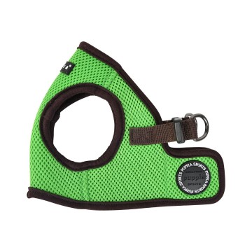 Puppia soft harness  honden tuigje model b nieuw green 2