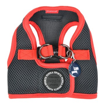 Puppia soft harness  honden tuigje model b nieuw grey 1