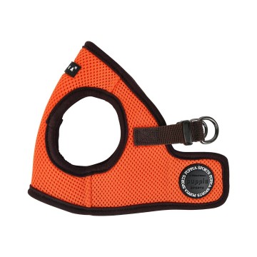 Puppia soft harness  honden tuigje model b nieuw orange 2