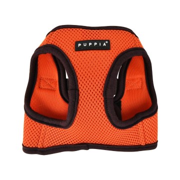 Puppia soft harness  honden tuigje model b nieuw orange 3