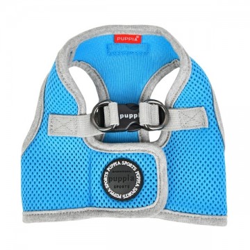 Puppia soft harness  honden tuigje model b nieuw sky blue 2