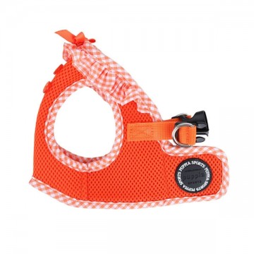 Puppia Soft Harness / Honden tuigje Model B Vivien Orange