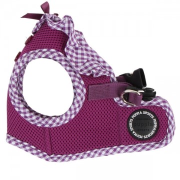 Puppia Soft Harness / Honden tuigje Model B Vivien Purple