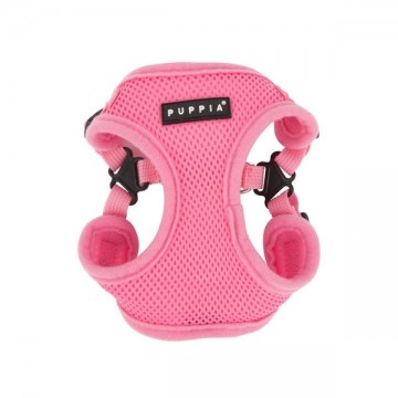 Puppia soft harness  honden tuigje model c pink 12