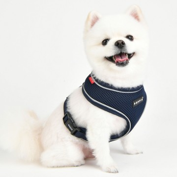 Puppia soft harness  honden tuigje pro reflector model a navy 4