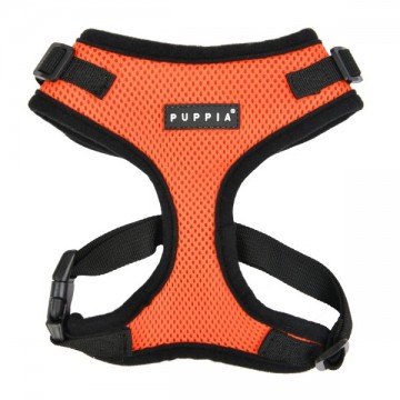 Puppia soft harness  honden tuigje ritefit model a orange