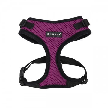 Puppia Soft Harness / Honden tuigje Ritefit Model A Purple