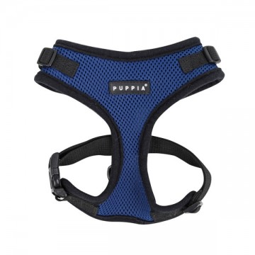Puppia Soft Harness / Honden tuigje Ritefit Model A Royal Blue