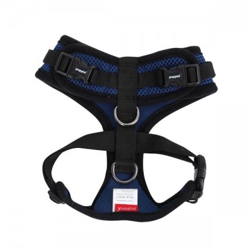 Puppia Soft Harness / Honden tuigje Ritefit Model A Royal Blue