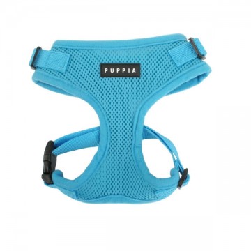 Puppia Soft Harness / Honden tuigje Ritefit Model A Skyblue