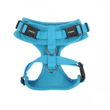 Puppia Soft Harness / Honden tuigje Ritefit Model A Skyblue