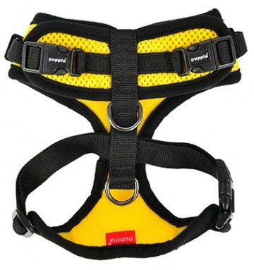 Puppia soft harness  honden tuigje ritefit model a yellow 12