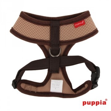 Puppia Soft Harness / Honden tuigje Model A Beige